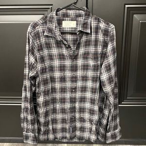 NWOT Abercrombie Plaid Shirt